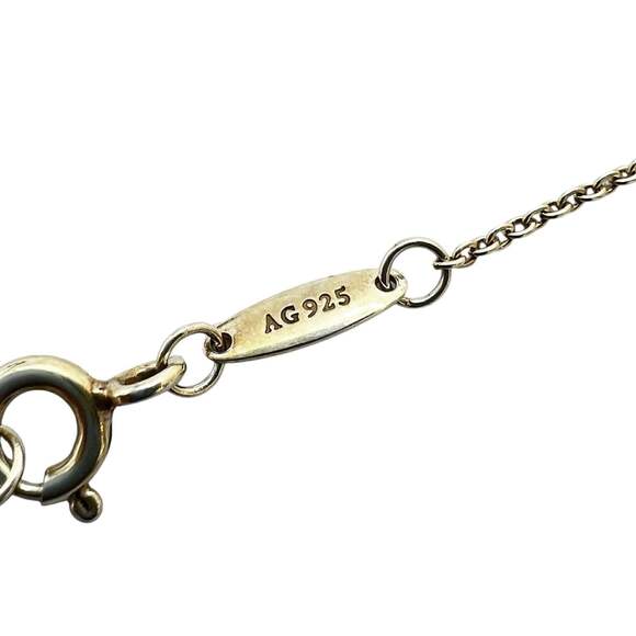 TIFFANY Silver Diamond Necklace - Picture 10 of 13